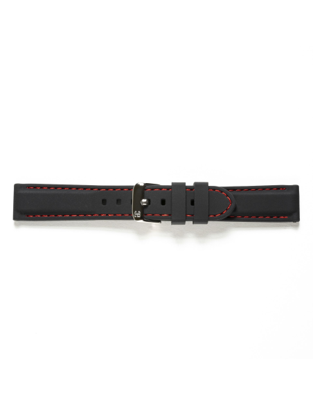 Correa Reloj alomada Silicona cosida (1002)